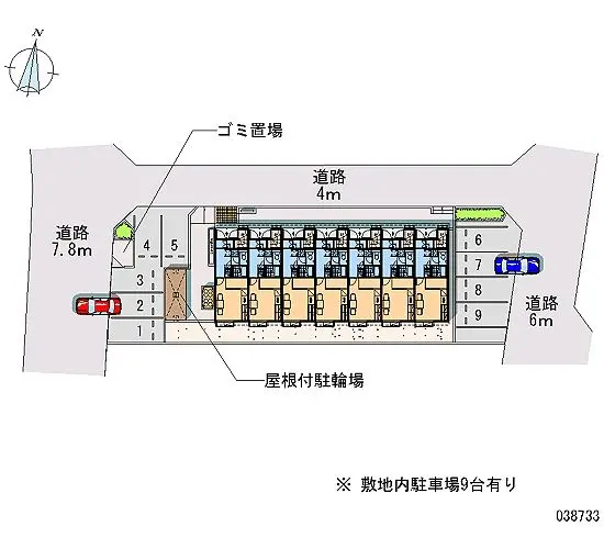 ★手数料０円★清須市新清洲　月極駐車場（LP）